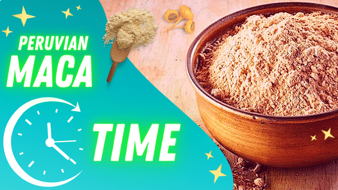best time to take maca